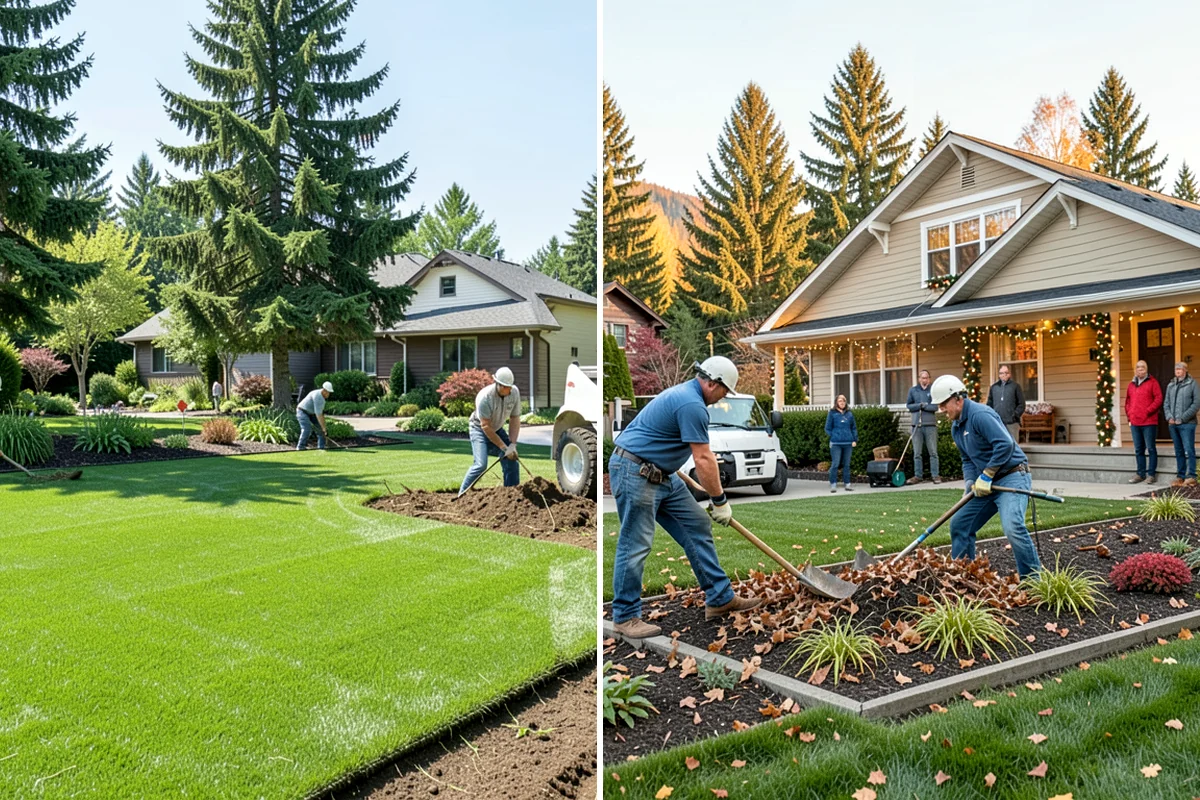 Holiday Lighting Installation in Pacific, King County, WA - Consult on design, colors, and coverage areas