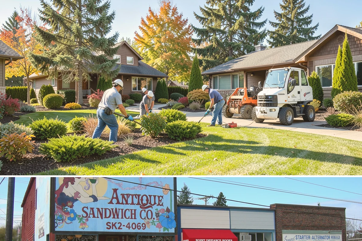 Holiday Lighting Installation in Ruston, Pierce County, WA - Installation is best scheduled from late October through November so displays are ready before the darkest, rainiest weeks of the...