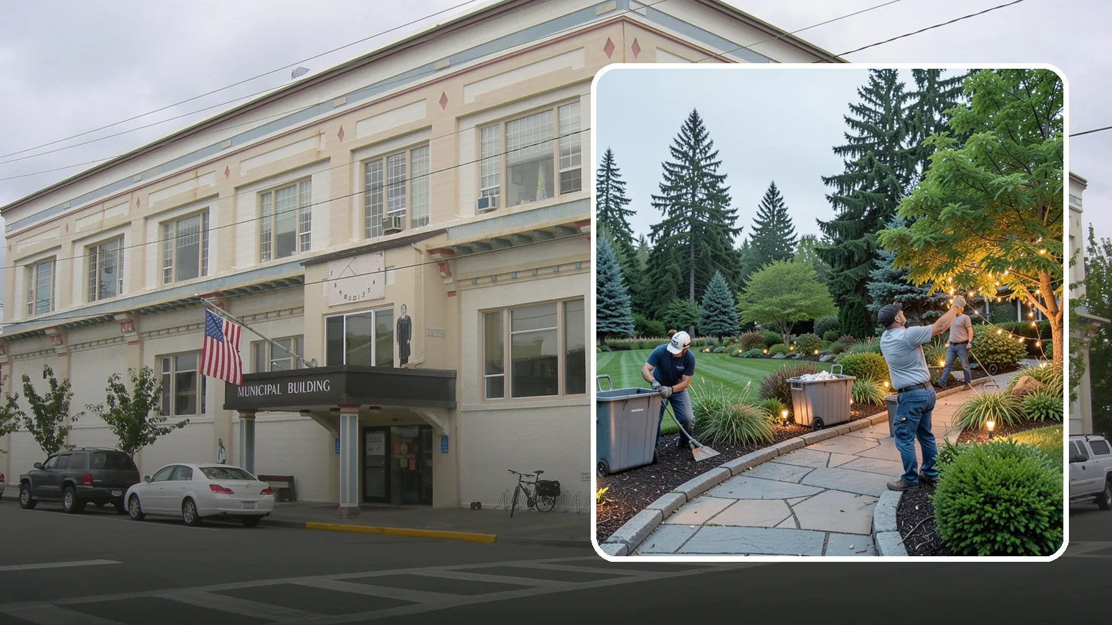 Holiday Lighting Removal in Anacortes, Skagit County, WA - We safely take down, sort, and store your holiday lighting once the season ends.