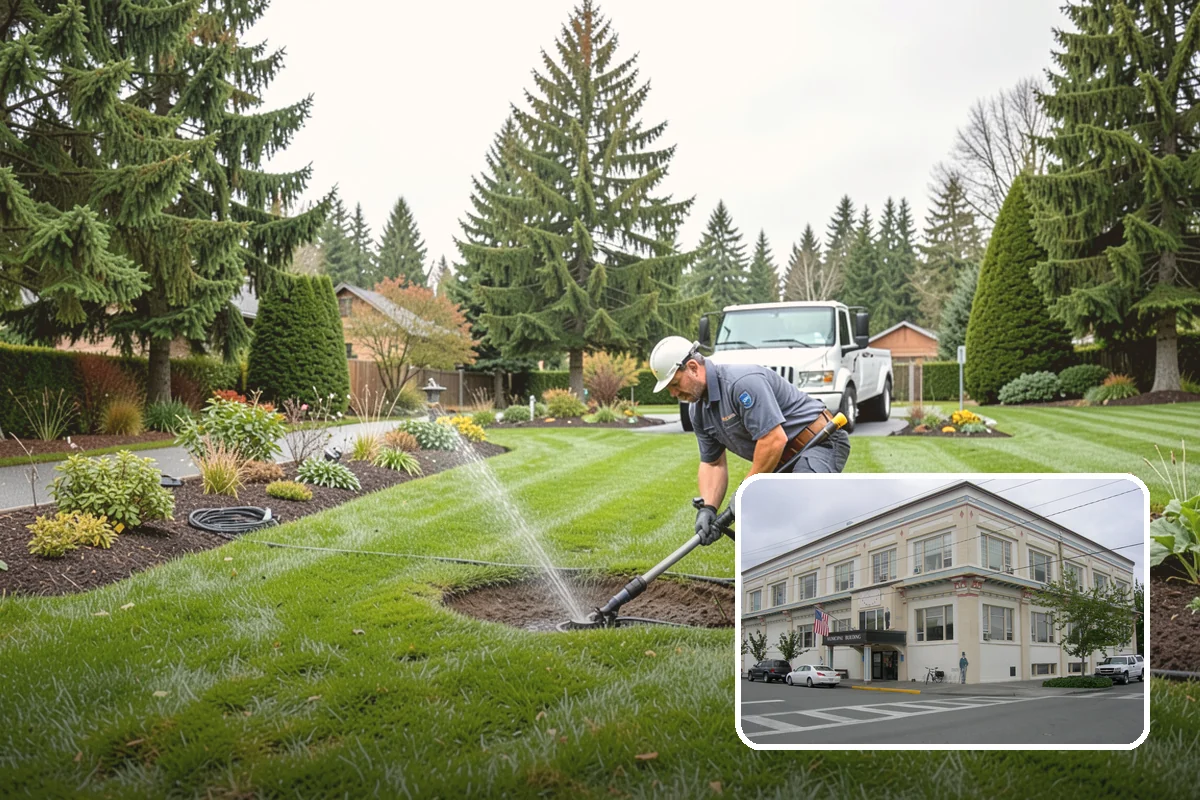 Holiday Lighting Removal in Anacortes, Skagit County, WA - No dangerous ladder work in icy winter conditions