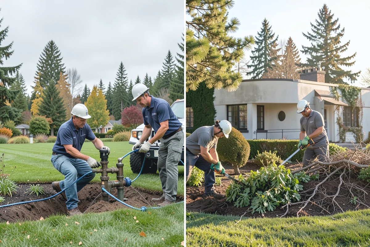 Holiday Lighting Removal in Beaux Arts Village, King County, WA - Schedule pickup after the holiday season
