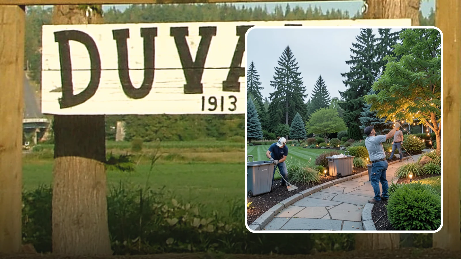 Holiday Lighting Removal in Duvall, King County, WA - We safely take down, sort, and store your holiday lighting once the season ends.