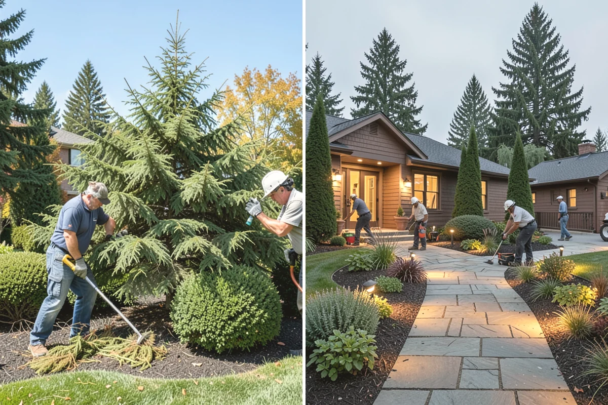 Holiday Lighting Removal in Duvall, King County, WA - Schedule pickup after the holiday season