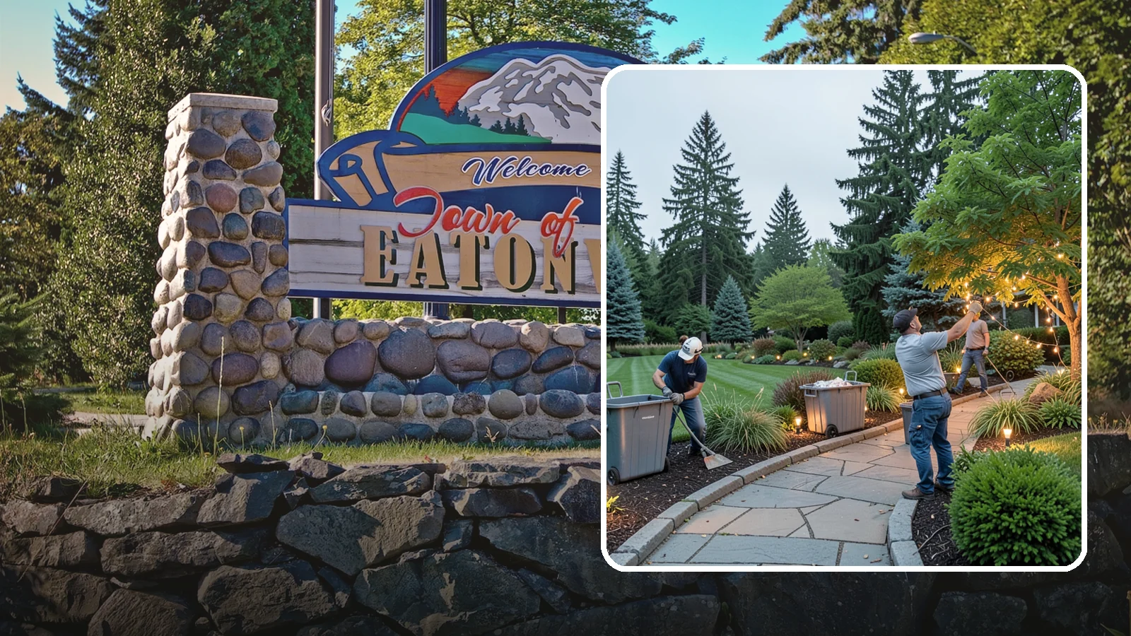Holiday Lighting Removal in Eatonville, Pierce County, WA - We safely take down, sort, and store your holiday lighting once the season ends.