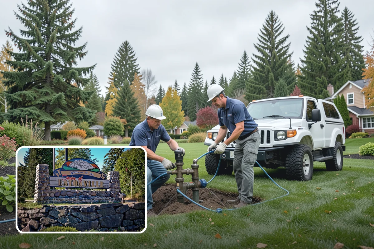 Holiday Lighting Removal in Eatonville, Pierce County, WA - No dangerous ladder work in icy winter conditions