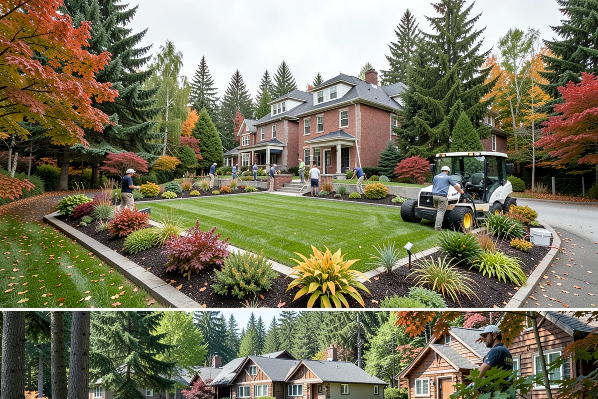 Holiday Lighting Removal in Edgewood, Pierce County, WA - Removal is typically scheduled in January or early February, once the holidays end but before spring landscaping work begins.