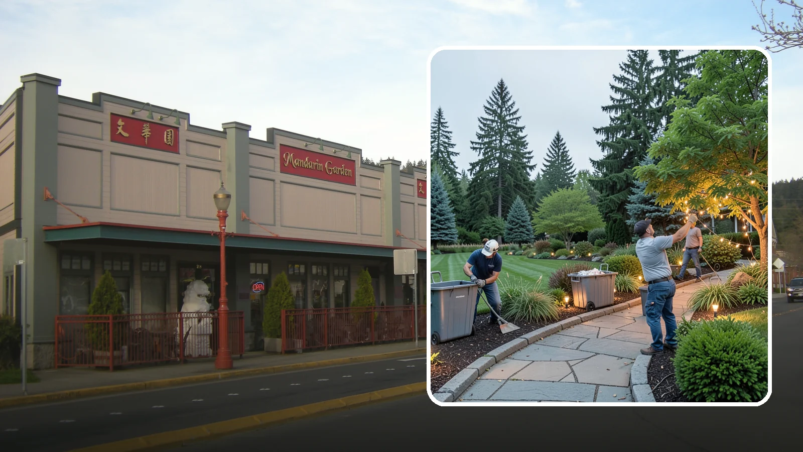 Holiday Lighting Removal in Issaquah, King County, WA - We safely take down, sort, and store your holiday lighting once the season ends.