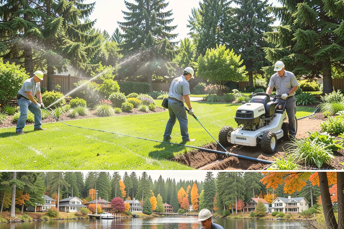 Holiday Lighting Removal in La Conner, Skagit County, WA - Removal is typically scheduled in January or early February, once the holidays end but before spring landscaping work begins.