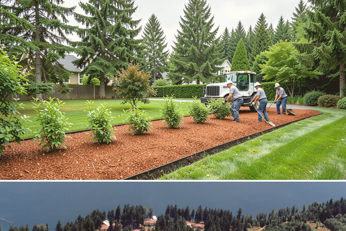 Holiday Lighting Removal in Lakewood, Pierce County, WA - Removal is typically scheduled in January or early February, once the holidays end but before spring landscaping work begins.