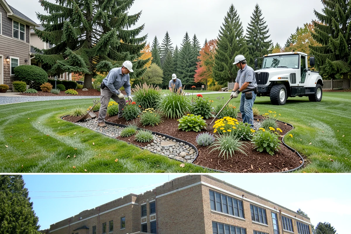 Holiday Lighting Removal in Maple Valley, King County, WA - Removal is typically scheduled in January or early February, once the holidays end but before spring landscaping work begins.