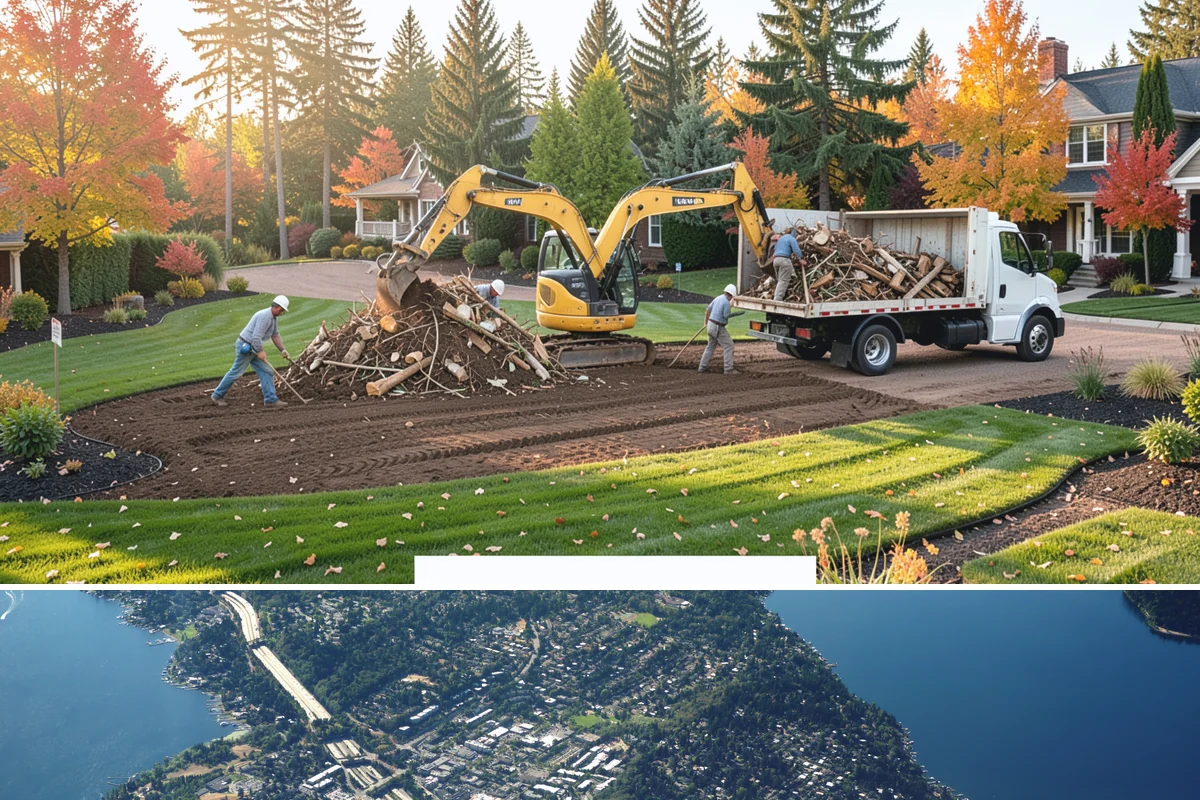 Holiday Lighting Removal in Mercer Island, King County, WA - Removal is typically scheduled in January or early February, once the holidays end but before spring landscaping work begins.