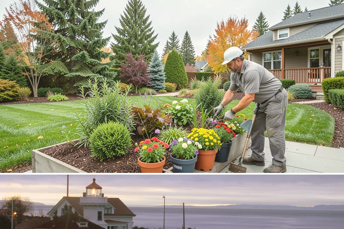 Holiday Lighting Removal in Mukilteo, Snohomish County, WA - Removal is typically scheduled in January or early February, once the holidays end but before spring landscaping work begins.
