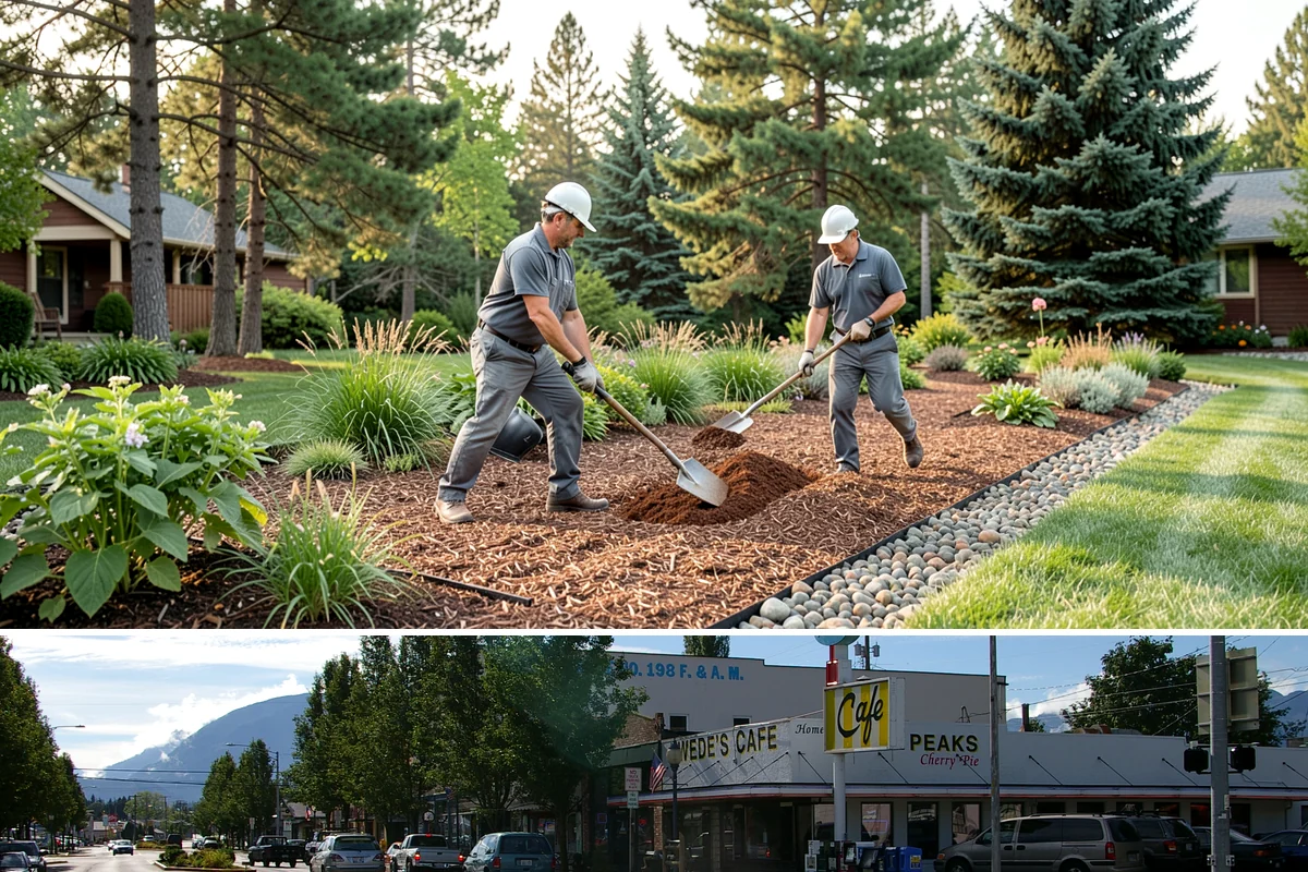 Holiday Lighting Removal in North Bend, King County, WA - Removal is typically scheduled in January or early February, once the holidays end but before spring landscaping work begins.