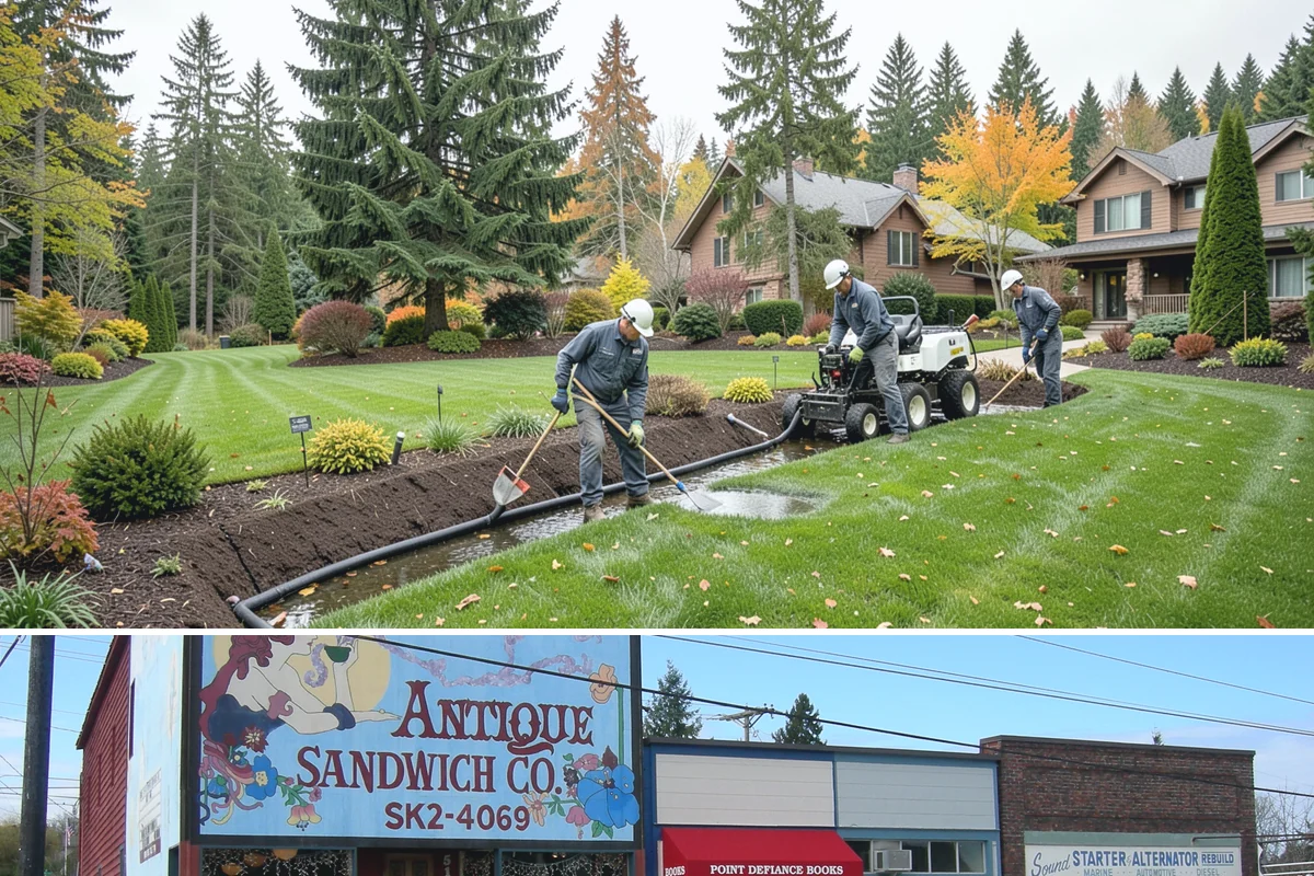 Holiday Lighting Removal in Ruston, Pierce County, WA - Removal is typically scheduled in January or early February, once the holidays end but before spring landscaping work begins.