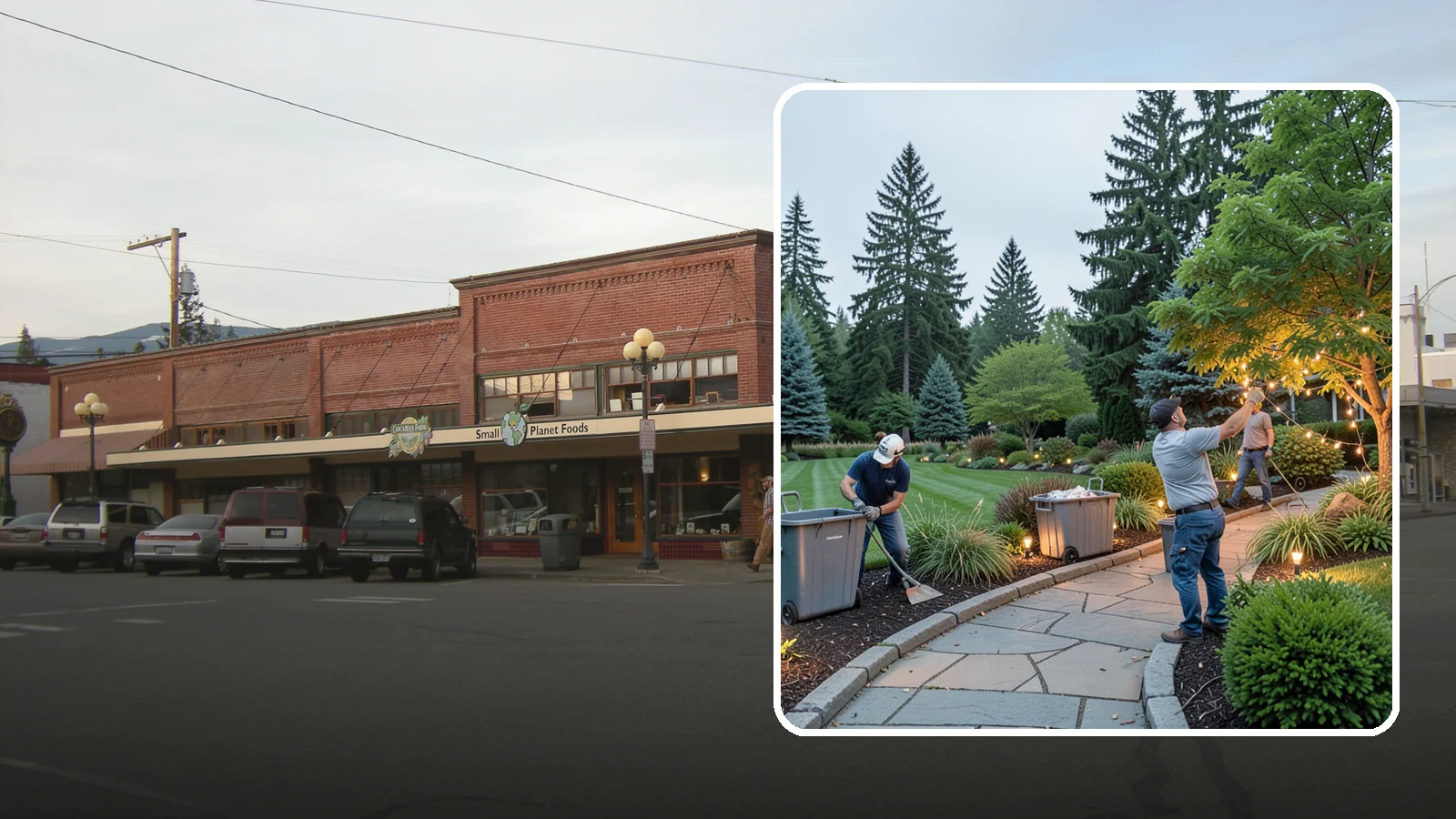 Holiday Lighting Removal in Sedro-Woolley, Skagit County, WA - We safely take down, sort, and store your holiday lighting once the season ends.
