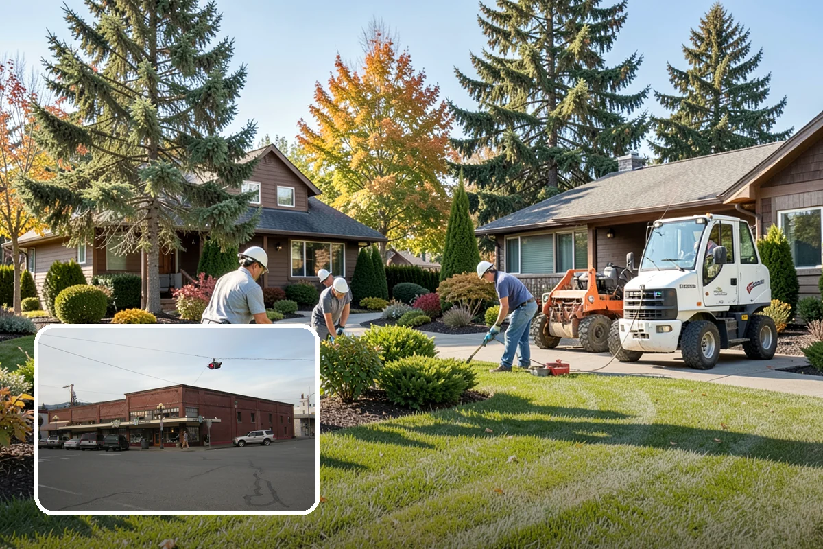 Holiday Lighting Removal in Sedro-Woolley, Skagit County, WA - No dangerous ladder work in icy winter conditions