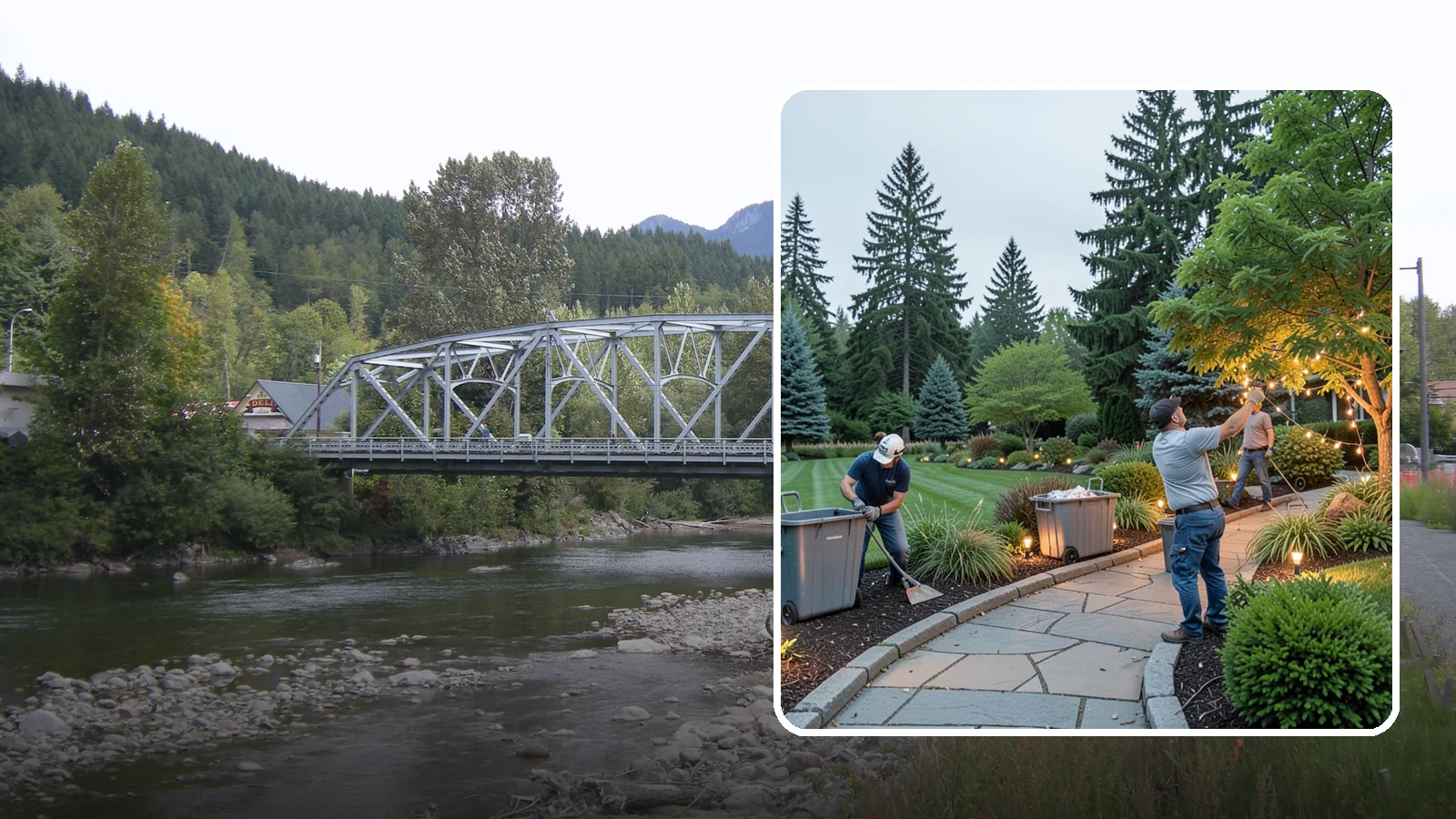 Holiday Lighting Removal in Skykomish, King County, WA - We safely take down, sort, and store your holiday lighting once the season ends.