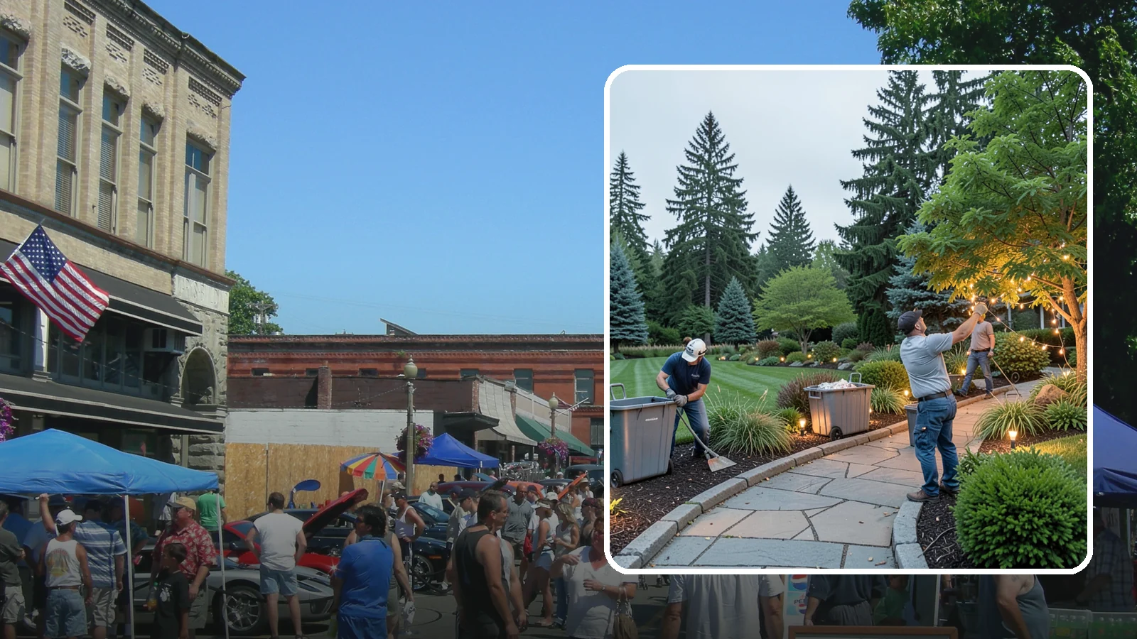Holiday Lighting Removal in Snohomish, Snohomish County, WA - We safely take down, sort, and store your holiday lighting once the season ends.