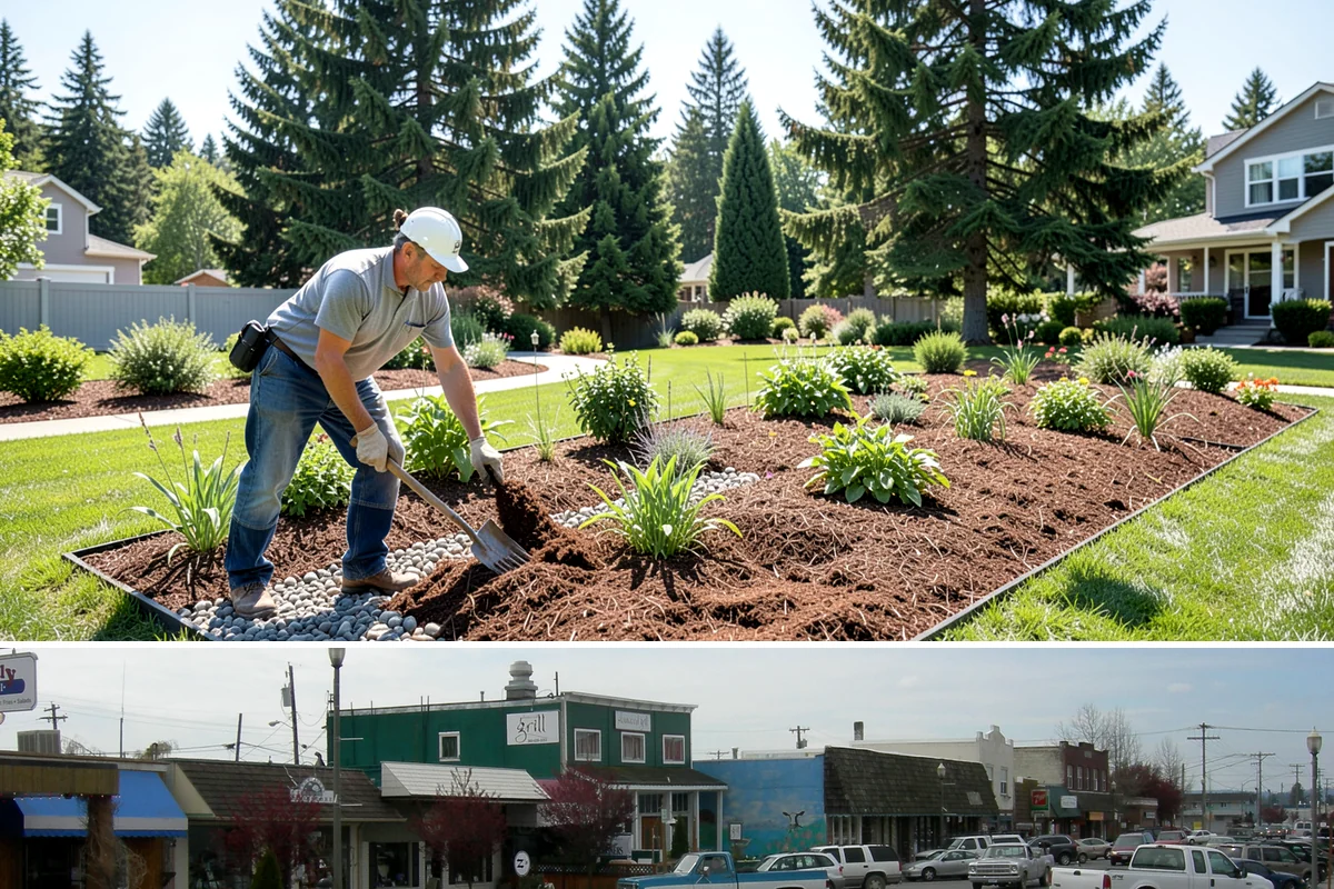 Holiday Lighting Removal in Stanwood, Snohomish County, WA - Removal is typically scheduled in January or early February, once the holidays end but before spring landscaping work begins.