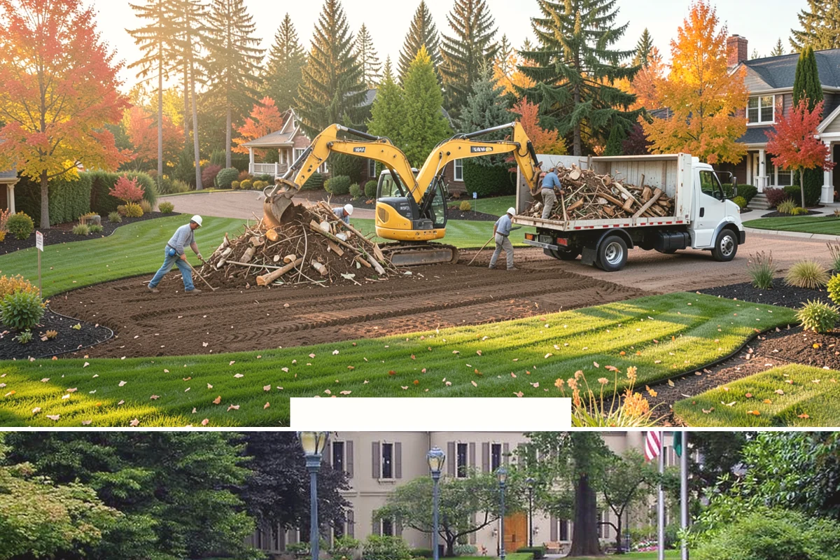 Holiday Lighting Removal in Woodinville, King County, WA - Removal is typically scheduled in January or early February, once the holidays end but before spring landscaping work begins.