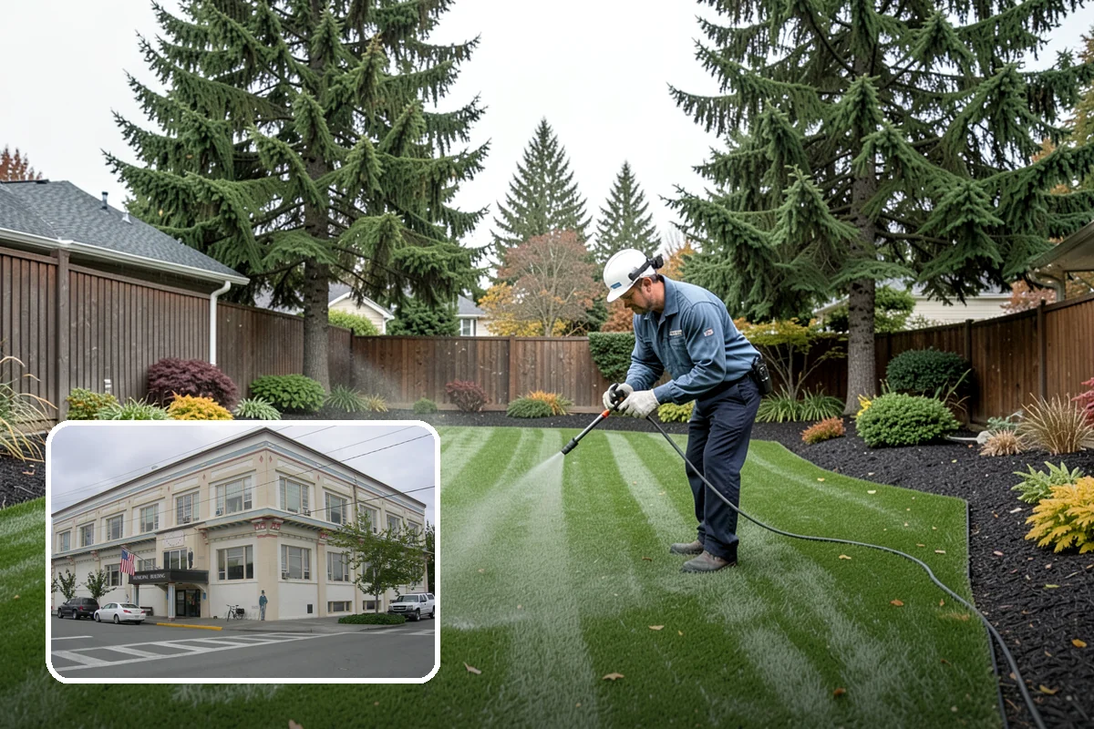 Holly Hedge Trimming in Anacortes, Skagit County, WA - Creates a dense, secure spiny screen