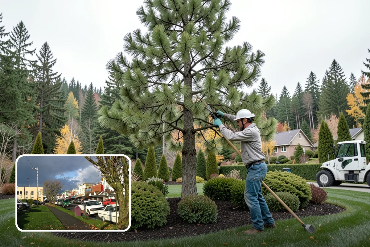 Holly Hedge Trimming in Arlington, Snohomish County, WA - Creates a dense, secure spiny screen
