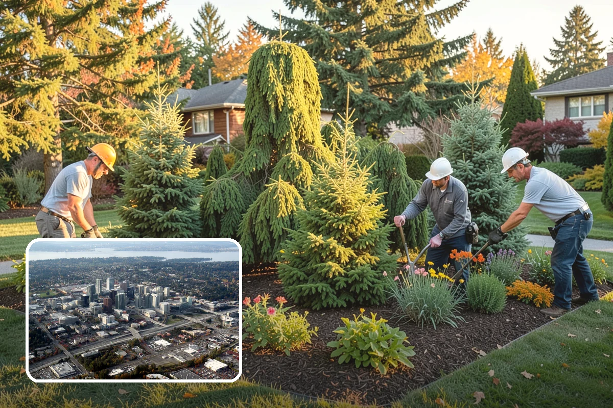 Holly Hedge Trimming in Bellevue, King County, WA - Creates a dense, secure spiny screen