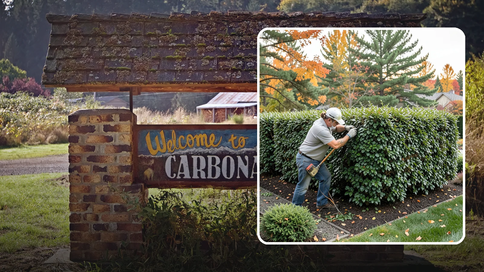Holly Hedge Trimming in Carbonado, Pierce County, WA - Careful holly hedge trimming that shapes this dense, spiny evergreen into a secure, formal screen with glossy year-round foliage.