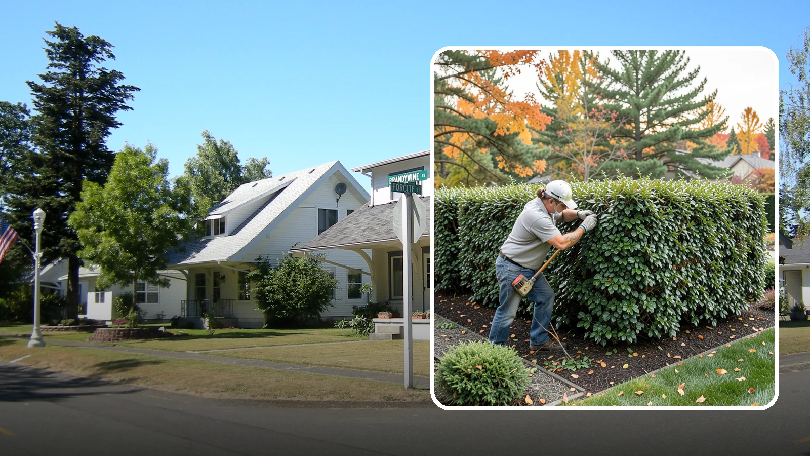 Holly Hedge Trimming in DuPont, Pierce County, WA - Careful holly hedge trimming that shapes this dense, spiny evergreen into a secure, formal screen with glossy year-round foliage.