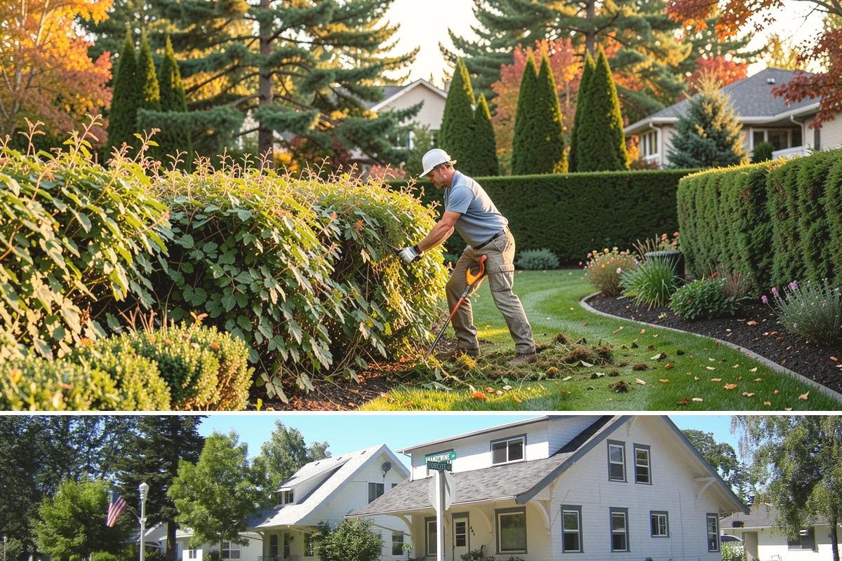 Holly Hedge Trimming in DuPont, Pierce County, WA - Trim in late spring or summer