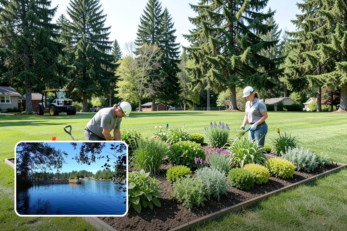 Holly Hedge Trimming in Federal Way, King County, WA - Creates a dense, secure spiny screen