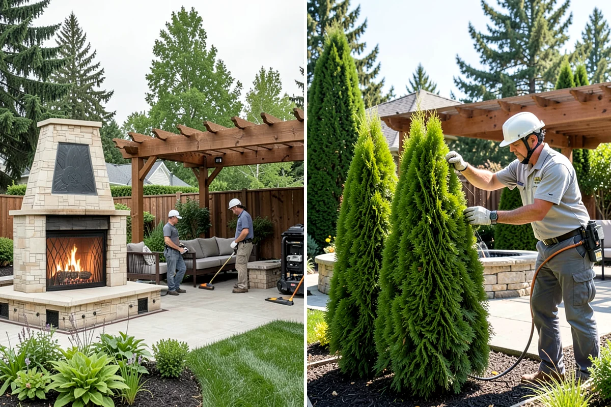 Holly Hedge Trimming in Fircrest, Pierce County, WA - Assess density, berry set, and any dieback