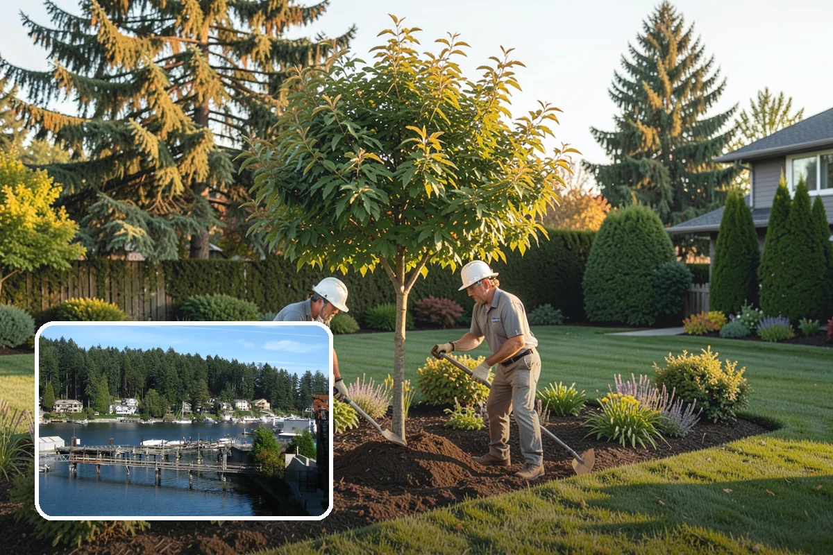 Holly Hedge Trimming in Gig Harbor, Pierce County, WA - Creates a dense, secure spiny screen