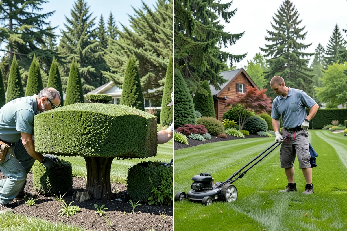 Holly Hedge Trimming in Kenmore, King County, WA - Assess density, berry set, and any dieback