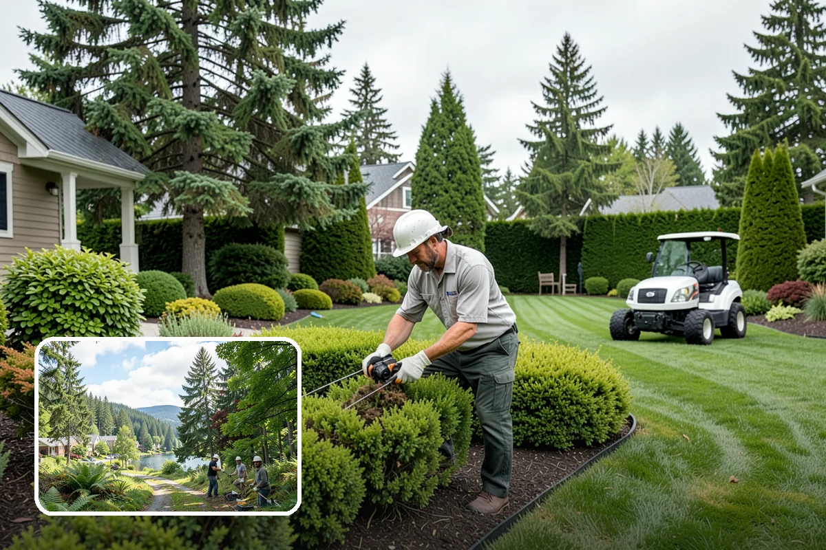 Holly Hedge Trimming in Lake Forest Park, King County, WA - Creates a dense, secure spiny screen