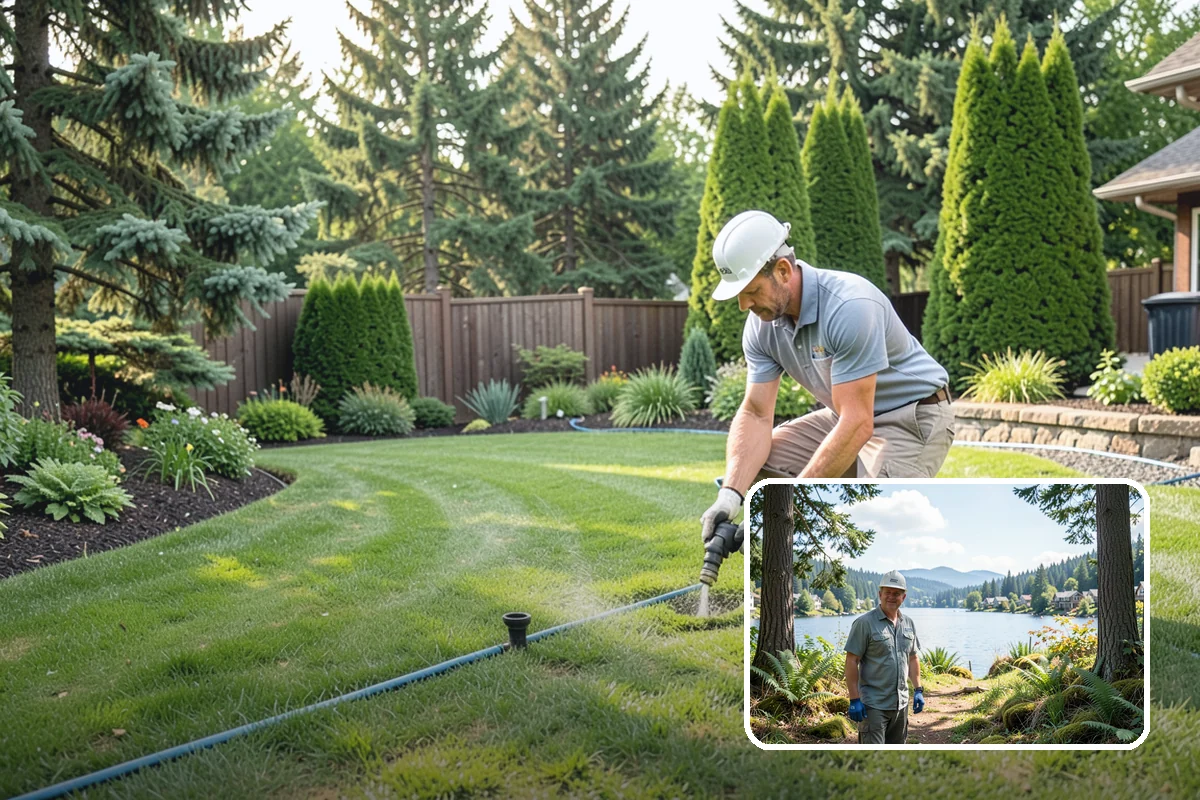 Holly Hedge Trimming in Milton, King County, WA - Creates a dense, secure spiny screen
