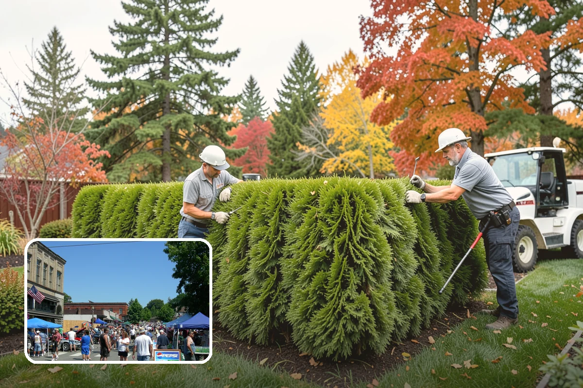 Holly Hedge Trimming in Snohomish, Snohomish County, WA - Creates a dense, secure spiny screen