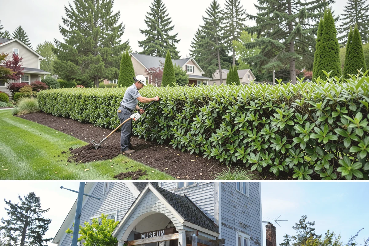 Holly Hedge Trimming in Steilacoom, Pierce County, WA - Trim in late spring or summer