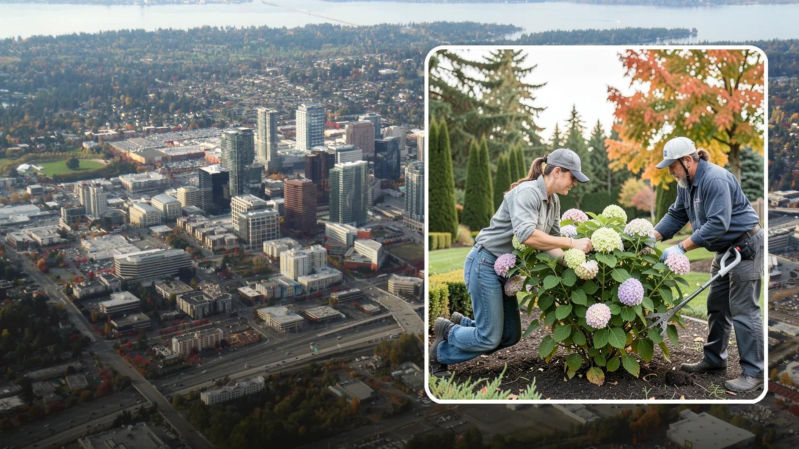 Hydrangea Pruning in Bellevue, King County, WA - Type-specific hydrangea pruning that matches each variety's bloom-wood habit to maximize flowering in the Northwest.
