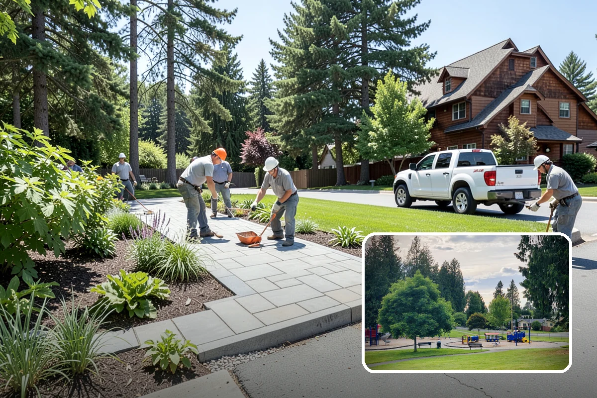Hydrangea Pruning in Bonney Lake, Pierce County, WA - Maximizes bloom count by pruning each type according to its bloom wood