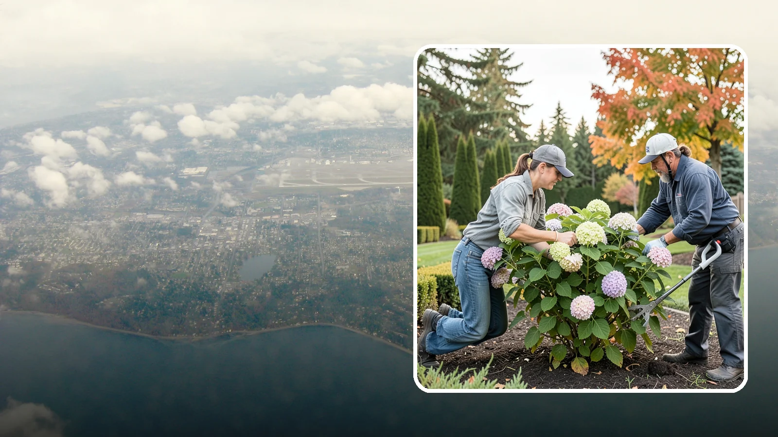 Hydrangea Pruning in Burien, King County, WA - Type-specific hydrangea pruning that matches each variety's bloom-wood habit to maximize flowering in the Northwest.
