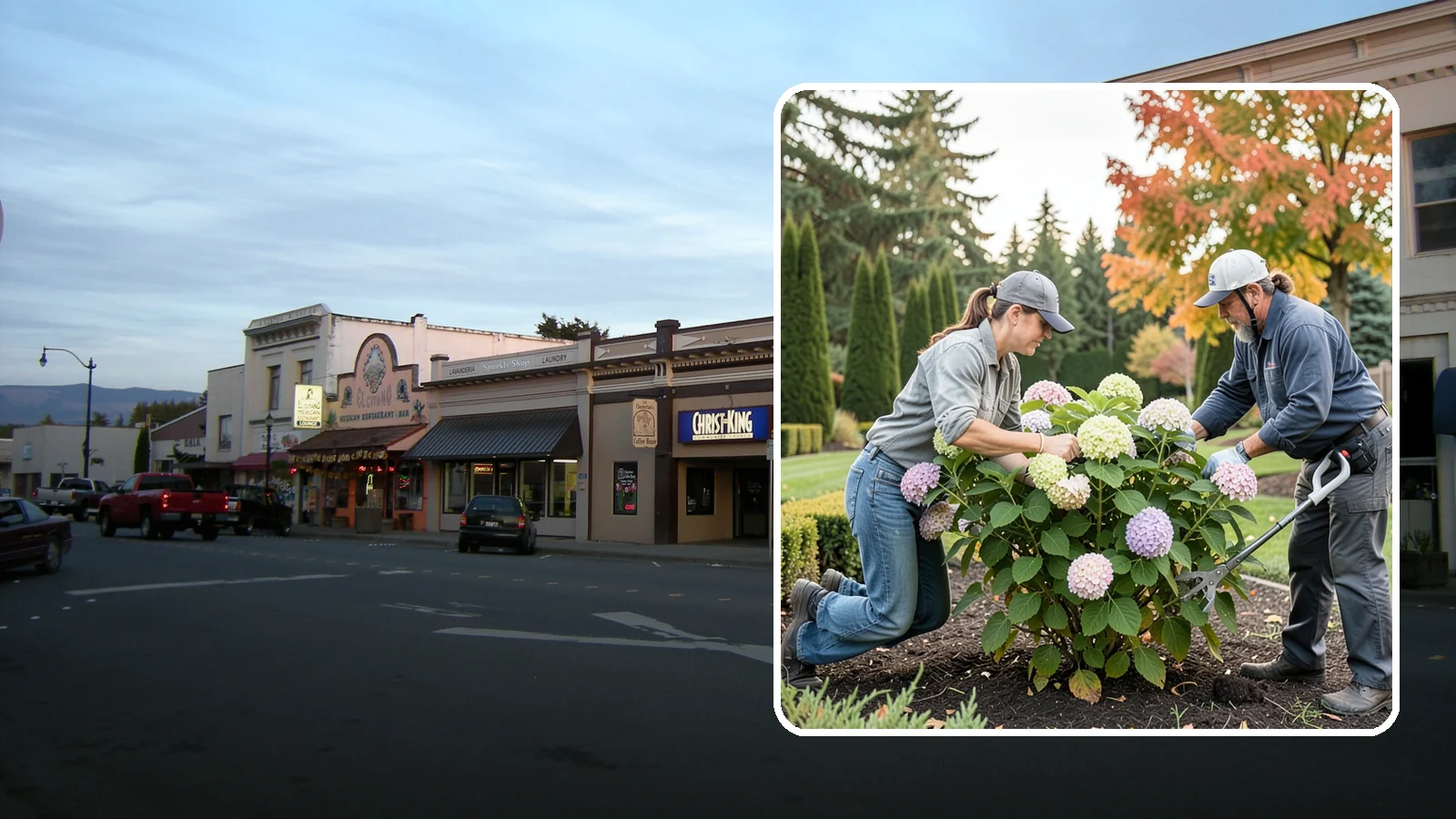 Hydrangea Pruning in Burlington, Skagit County, WA - Type-specific hydrangea pruning that matches each variety's bloom-wood habit to maximize flowering in the Northwest.