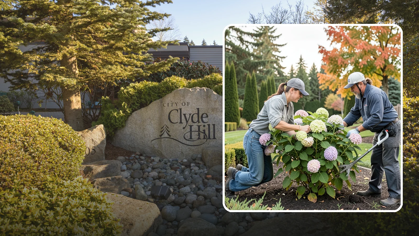Hydrangea Pruning in Clyde Hill, King County, WA - Type-specific hydrangea pruning that matches each variety's bloom-wood habit to maximize flowering in the Northwest.