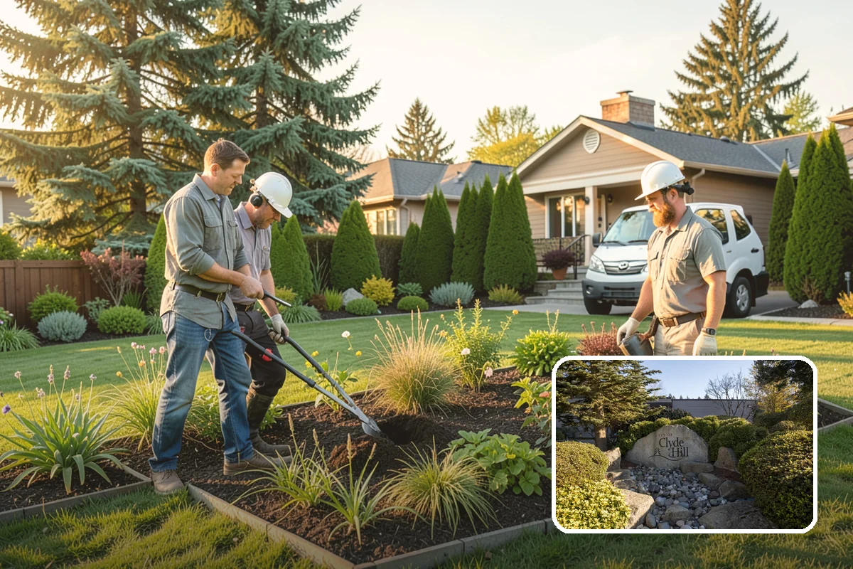 Hydrangea Pruning in Clyde Hill, King County, WA - Maximizes bloom count by pruning each type according to its bloom wood