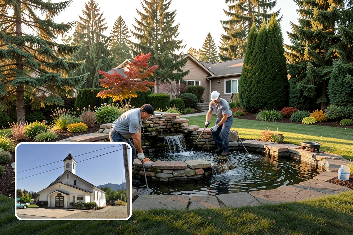 Hydrangea Pruning in Concrete, Skagit County, WA - Maximizes bloom count by pruning each type according to its bloom wood