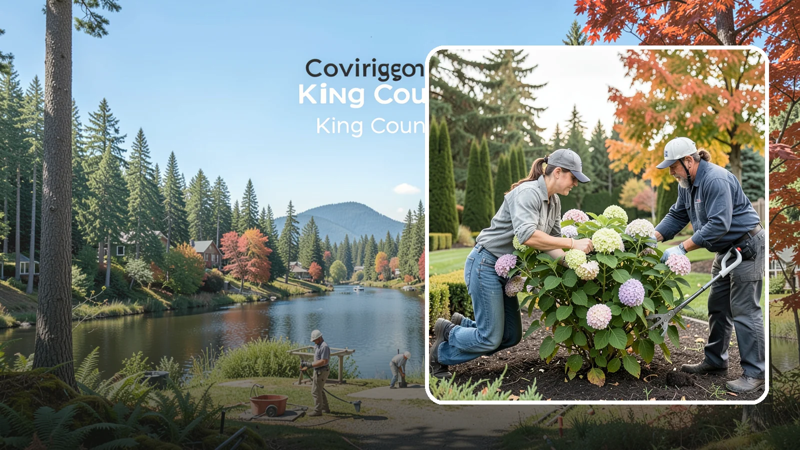 Hydrangea Pruning in Covington, King County, WA - Type-specific hydrangea pruning that matches each variety's bloom-wood habit to maximize flowering in the Northwest.