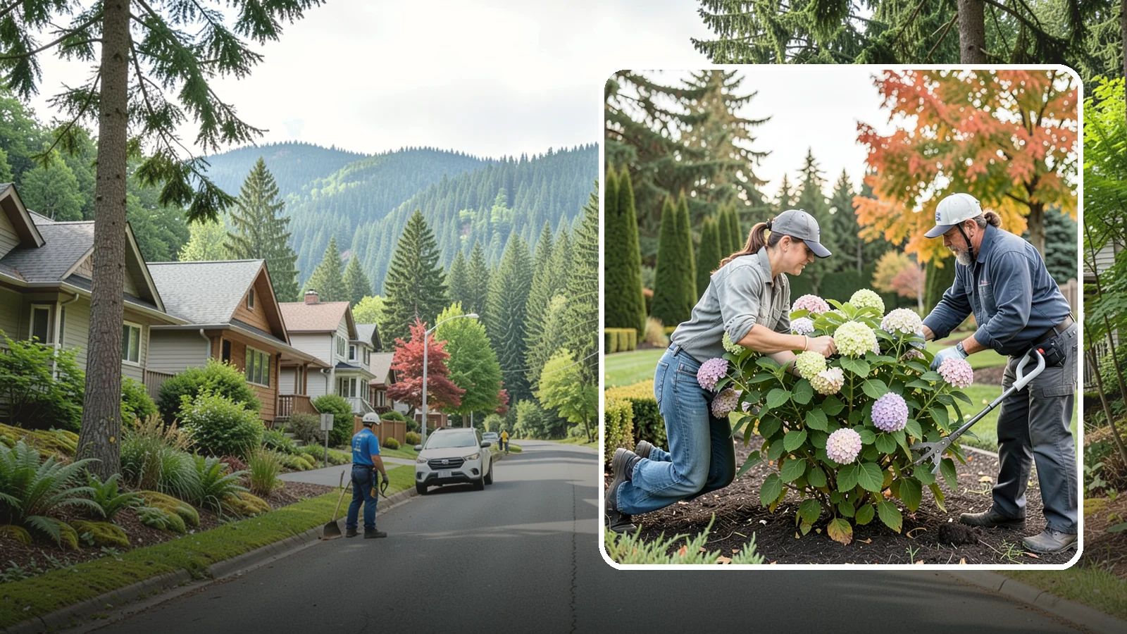 Hydrangea Pruning in Darrington, Snohomish County, WA - Type-specific hydrangea pruning that matches each variety's bloom-wood habit to maximize flowering in the Northwest.
