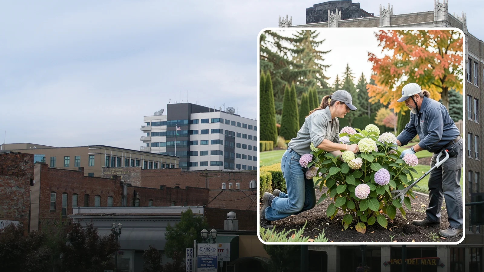 Hydrangea Pruning in Everett, Snohomish County, WA - Type-specific hydrangea pruning that matches each variety's bloom-wood habit to maximize flowering in the Northwest.