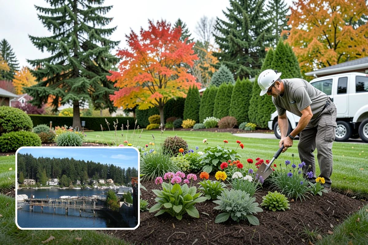 Hydrangea Pruning in Gig Harbor, Pierce County, WA - Maximizes bloom count by pruning each type according to its bloom wood