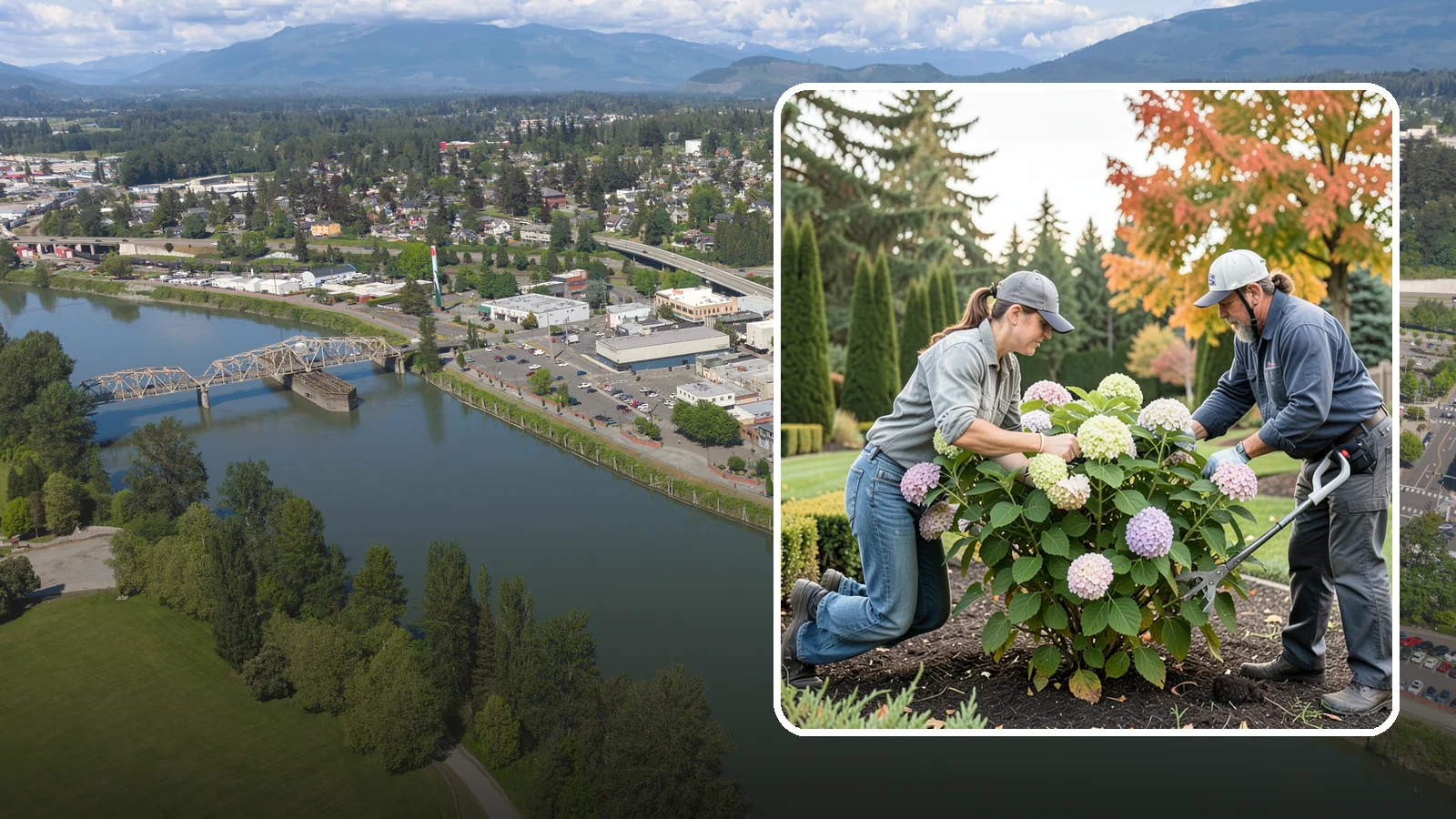 Hydrangea Pruning in Mount Vernon, Skagit County, WA - Type-specific hydrangea pruning that matches each variety's bloom-wood habit to maximize flowering in the Northwest.
